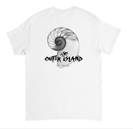 NAUTILUS SHELL LOGO T Shirt