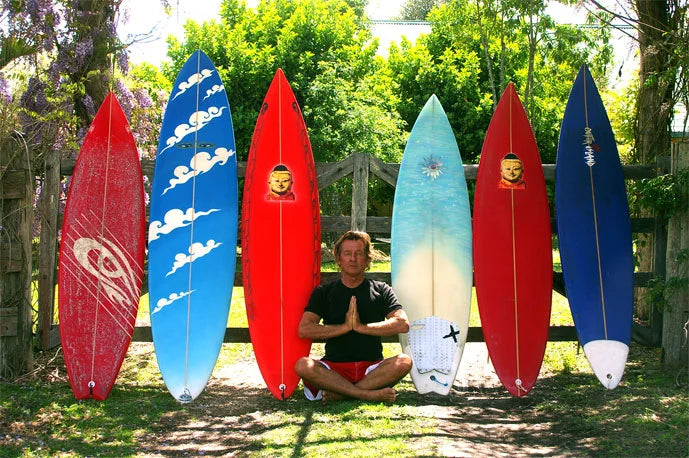 “Some people collect real estate. I collect Outer Island surfboards — each one a piece of living art.”