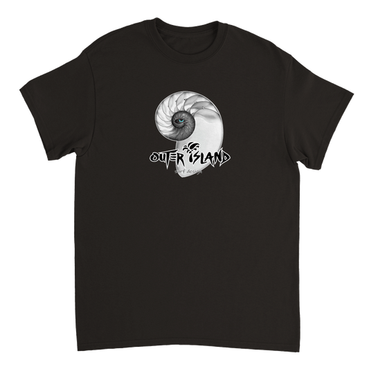 NAUTILUS SHELL LOGO  T Shirt