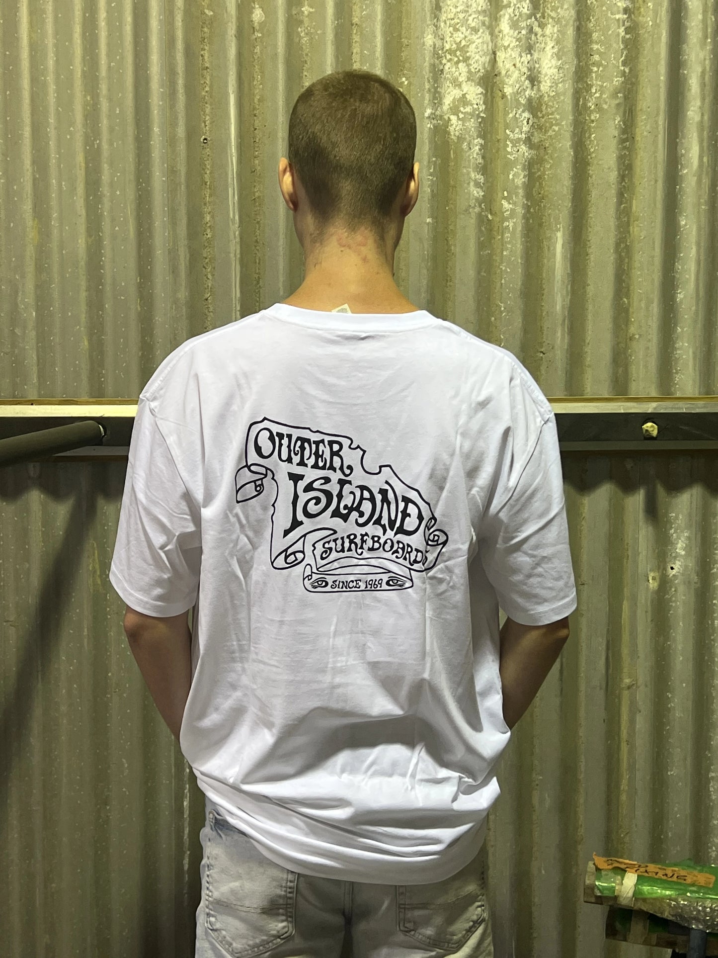 Treasure Island Scroll Tee Shirt
