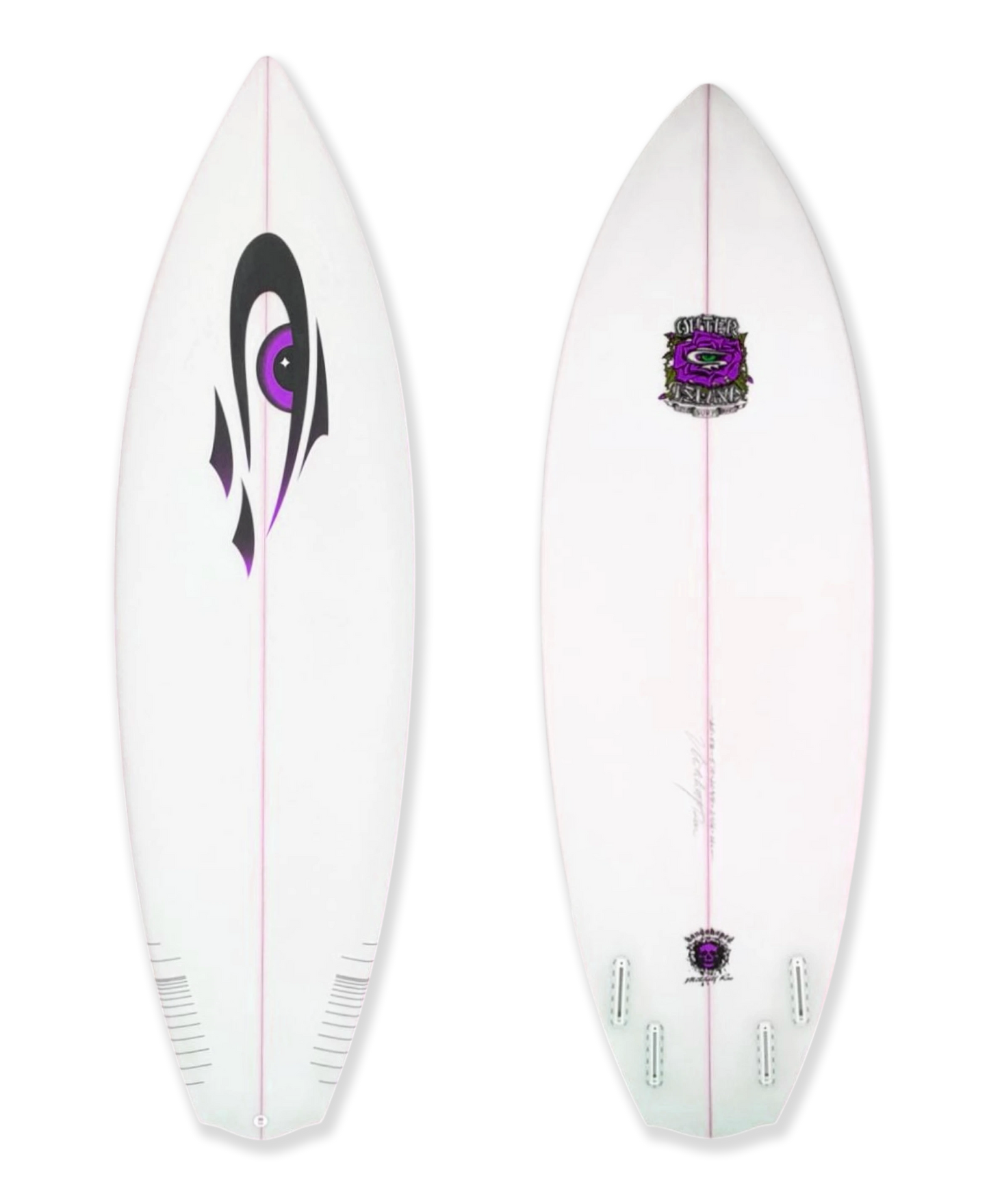 Phaza 5'10 x 20 3/8 x 2 11/16  - 36L / Futures - 4 Fin