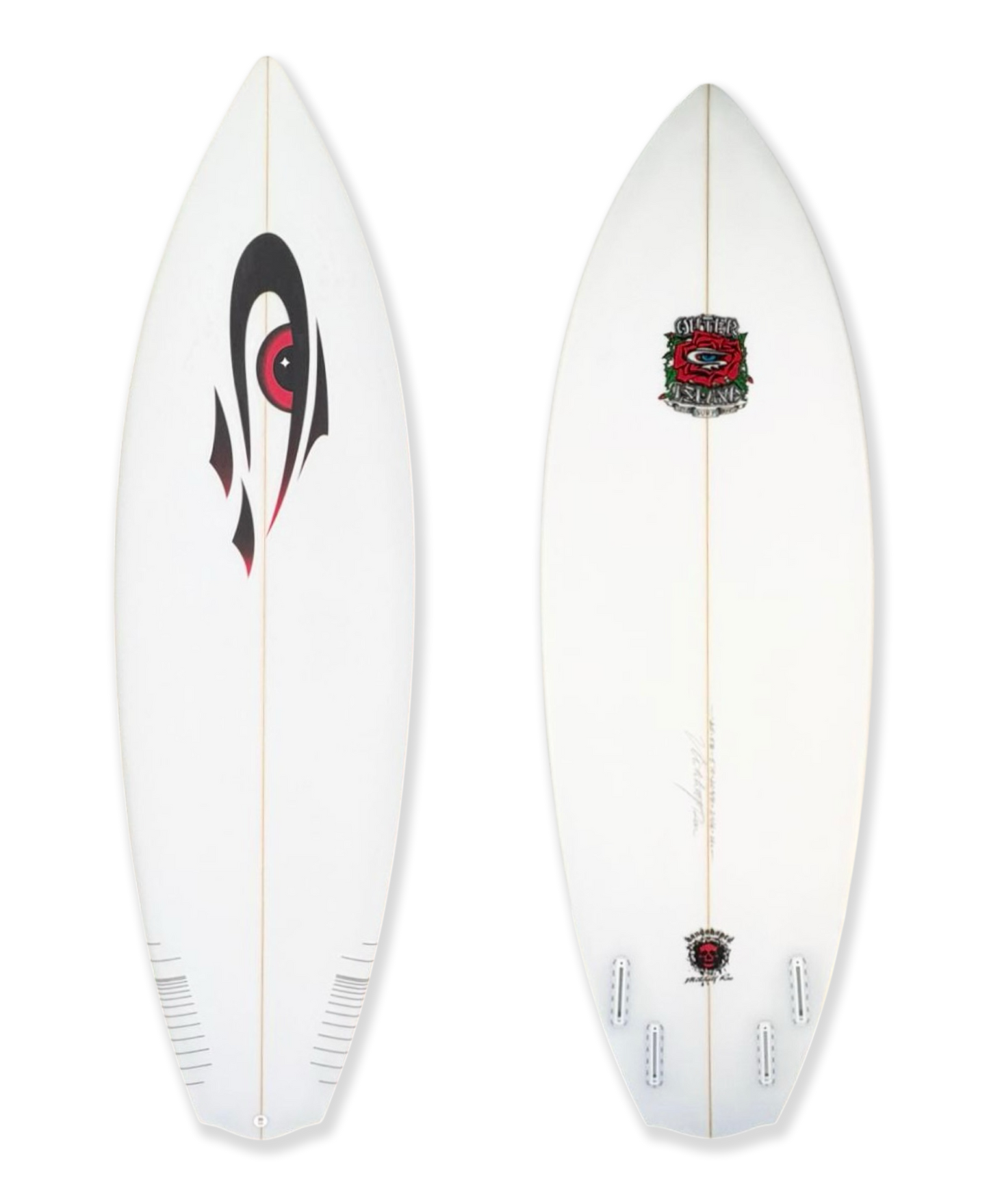 Phaza 5'8 x 20 1/4 x 2 9/16 -33L / Futures -  4 Fin