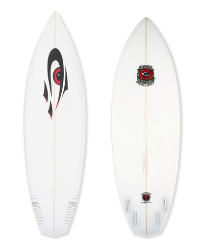 Phaza 5'8 x 20 1/4 x 2 9/16 -33L / Futures -  4 Fin