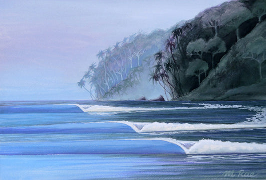 'Sumatran Dream' - Reproduction on Canvas — Original Artwork by Mitchell Rae